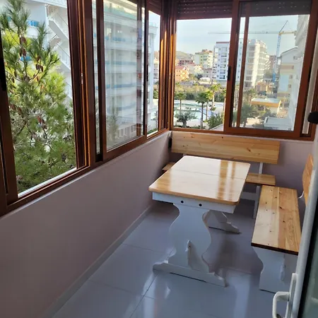 Orange Apartment Golem (Tirana)